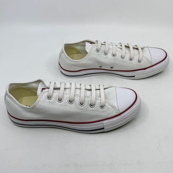 NWT CONVERSE CTAS OX Optical White Low Tops - Picture 3 of 14
